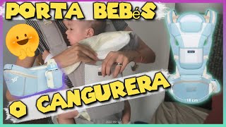 Bebés Cangurera GAON + Mochila o Bolsa de Almacenamiento - YouTube