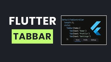 How to Create Flutter TabBar In Just 3 Minutes !