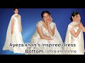 Ayeza khan Inspired Outfit From Scratch || Pleated plazo cutting and Stiching Part2 #diy