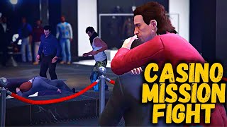 They Started First the Fight - Casino Mission GTA Online screenshot 1