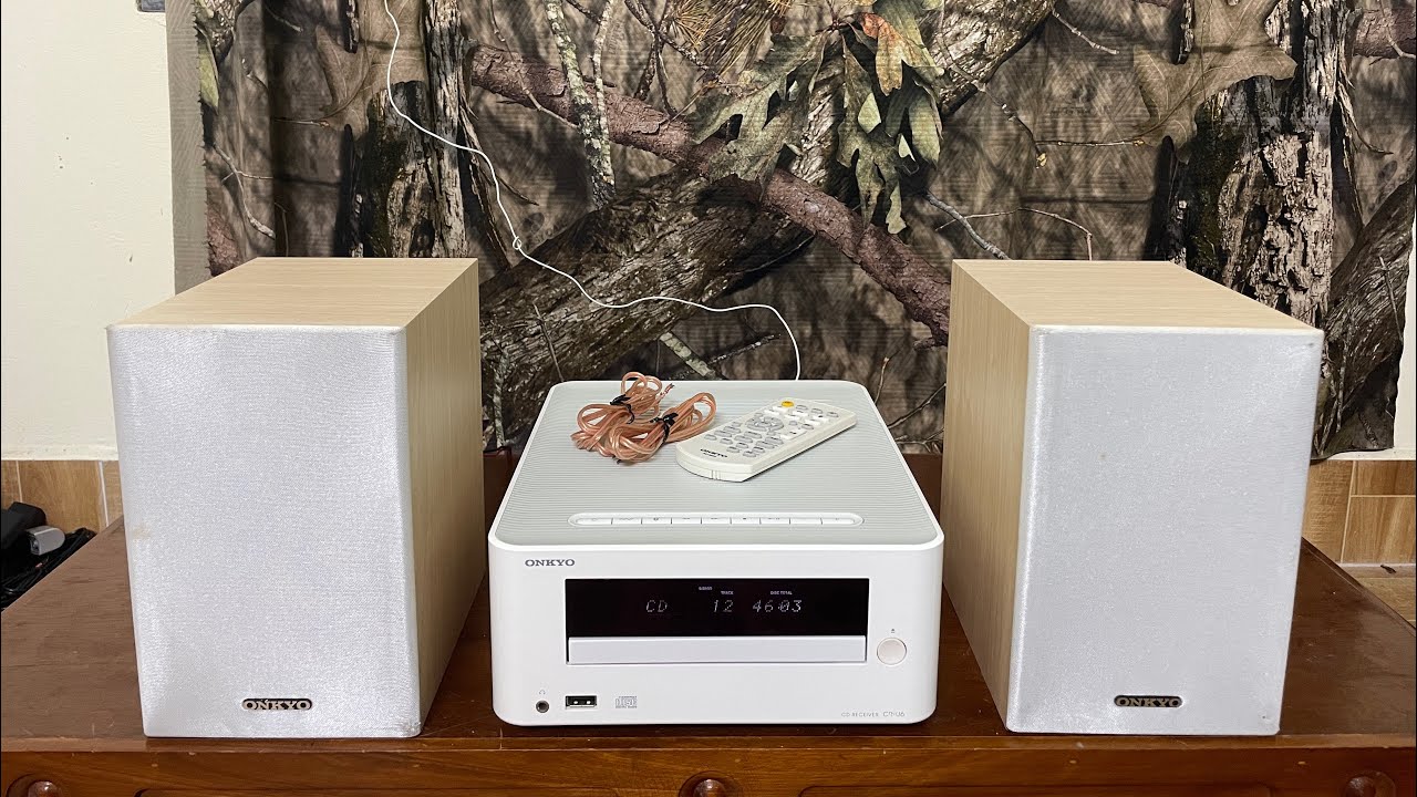 Last generation onkyo U6 genuine full bluetooth, CD, Usb, PC, Aux