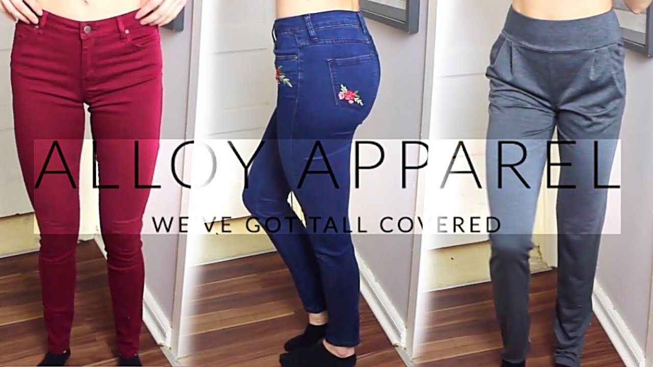 SHOPPING TALL || Alloy Apparel Try-On and Review - YouTube