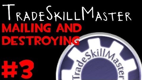 TradeSkillMaster Guide (TSM) - Mailing and Destroying (Updated for MoP)