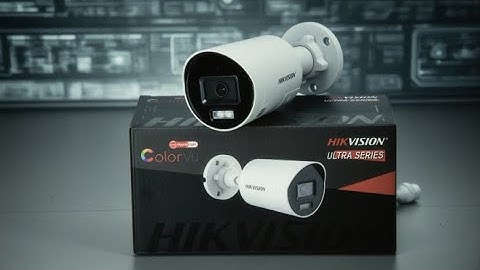 4MP Smart Bullet Cam with Flash & Audio Alarm | No Subscription, Full Local Storage#hikvision