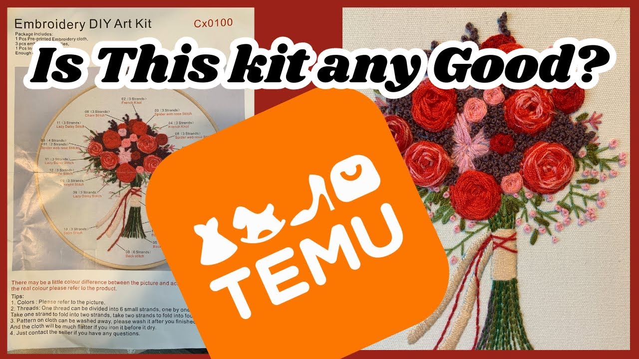 Embroidery Kit - Temu