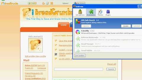 How to Hide or Uninstall the iBreadCrumbs Toolbar from Firefox