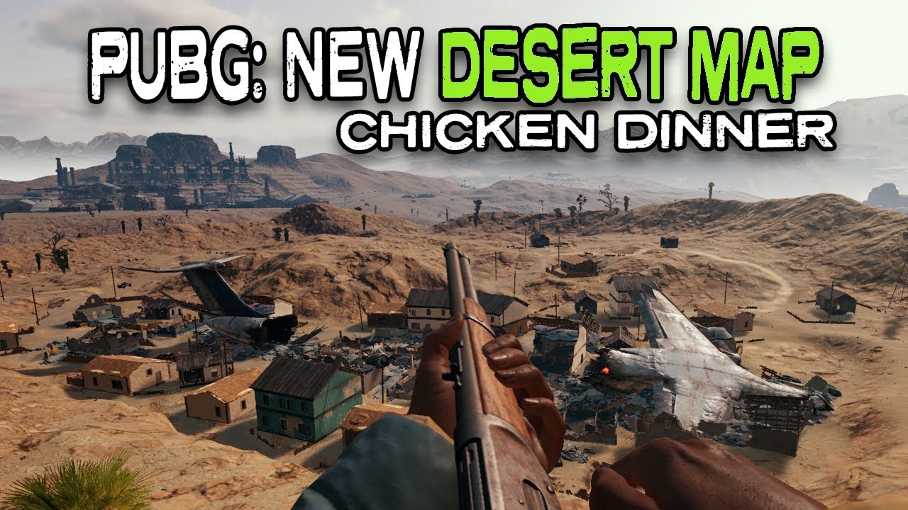 PUBG NEW DESERT MAP CHICKEN DINNER (PUBG new map)