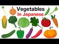 Vegetable Names in Japanese