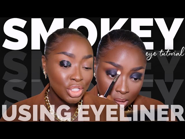 Black Smokey Eye Tutorial 2022 For