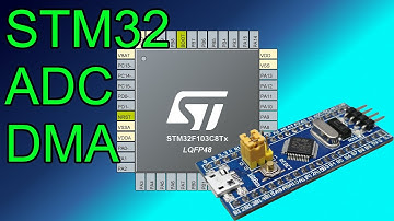 ADC DMA 🟣 STM32 Programming with STM32F103C8T6 Blue Pill C++ (Analog to Digital Converter)