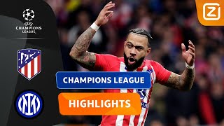 MEMPHIS KEERT DE WEDSTRIJD TOTAAL OM!!😍🔥🦁| Atlético vs Inter | Champions League 23/24 | Samenvatting