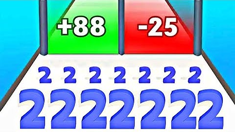 Numbers Run Merge - Number Master Gameplay Walkthrough Android iOS
