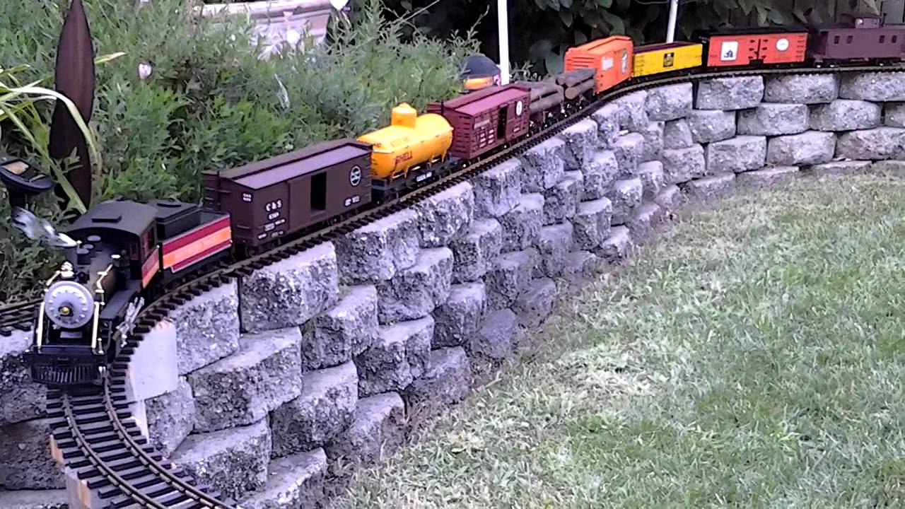 G Scale Trains - YouTube