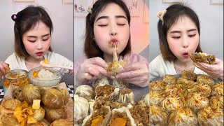 CHINESE FOOD MUKBANG | ASMR | SPICY NOODLES EGG | BRAISED WHOLE CHICKEN | FIRE NOODLES & FRIED RICE