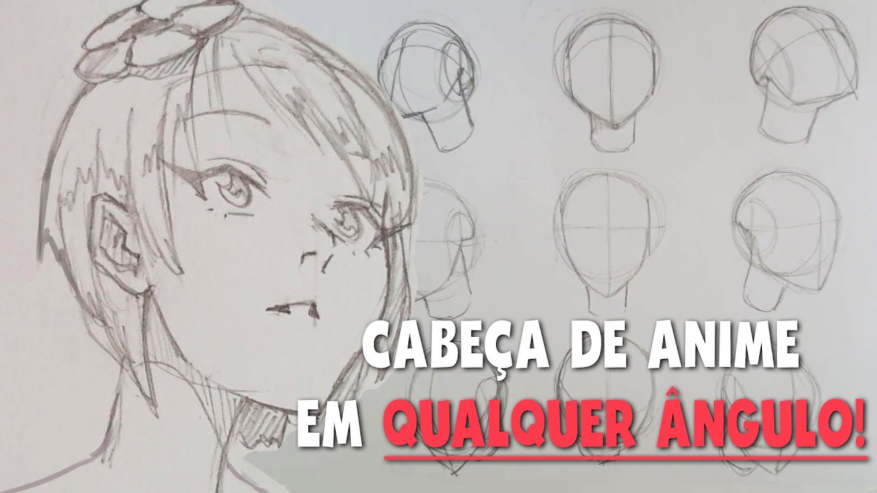 Como desenhar MANGÁ - Tutorial ANATOMIA 03