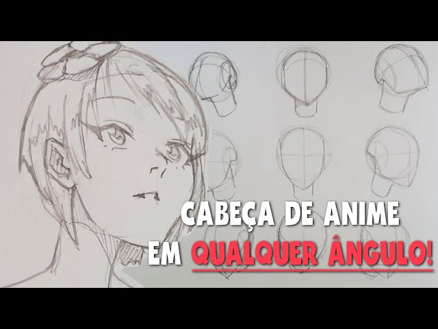 Aprenda a desenhar caras de anime do SCRATCH para ADVANCE