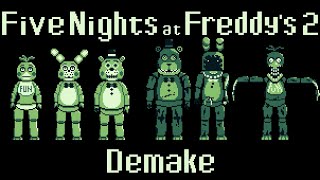 :  FNaF 2 Demake  Game Boy   