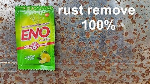 Rust remove with eno | Rust Remove | Rust Remover