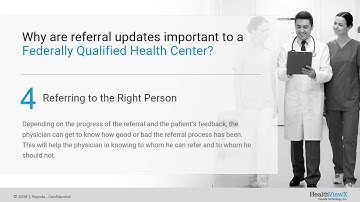 How can Federally Qualified Health Centers Ensure The Progress Of Patient Referrals
