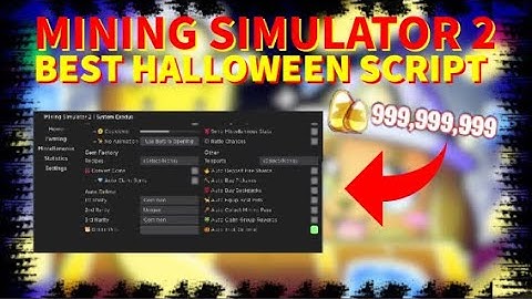[NEW UPDATE] Mining Simulator 2 SPACE Script/Hack (FREE CANDY FARM, AUTO MINE AND REBIRTH)