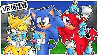 Team Movie Sonic Visits The Chao Garden In VR CHAT!!