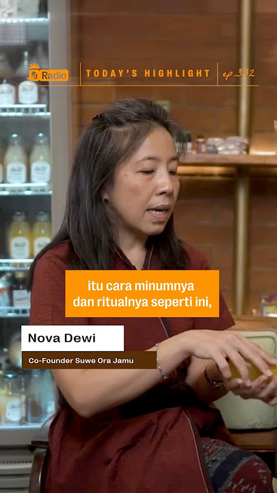 OH PLEASE, THIS IS THE MEANING AND SIGNIFICANCE OF JAMU! #rayjansonradio #satuindonesiarasa #jamu...