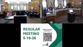 City Council Regular Meeting May 19, 2026