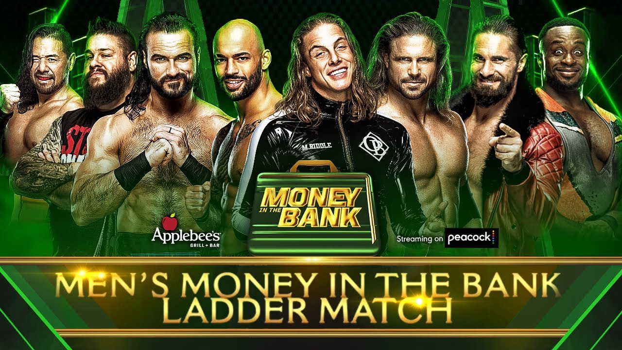 WWE Money in the Bank 2021 Men's Money in the Bank Ladder Match FULL