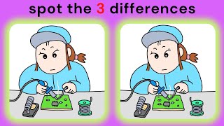 find the 3 difference |No389