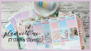 PLAN WITH ME ll FT STATION STICKERS