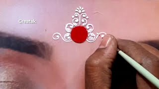 Beautiful Reception Kolka Design 7Kolka Design For Bridekolka Alpona Design