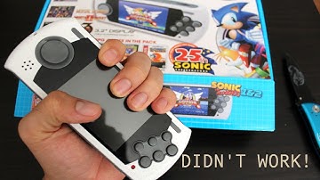 Sega Genesis Ultimate Portable Game Player UNBOXING & Hands On