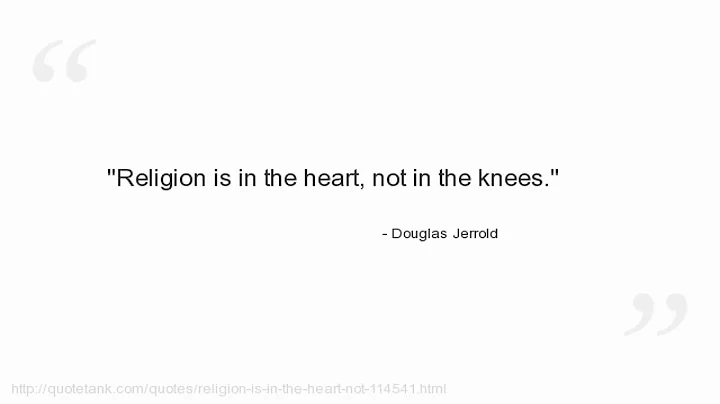 Douglas Jerrold Quotes