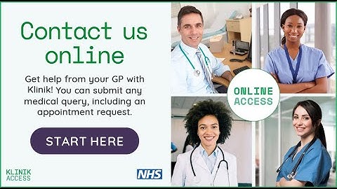 New way to contact the surgery