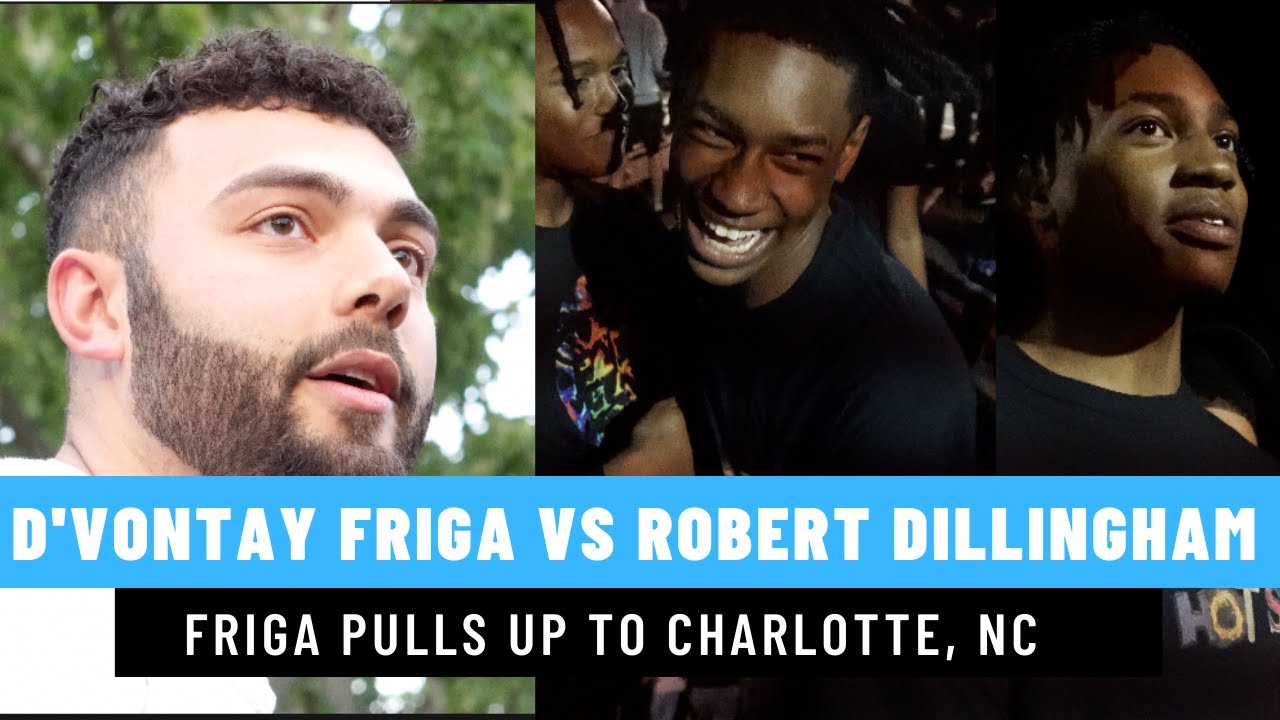D'Vontay Friga PULLS UP TO THE HOOPSTATE! | Top HS player in NC Robert Dillingham GOES OFF! |