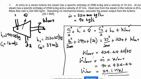 SOLVE ANY (SFEE) Steady Flow Energy Equation Problems. Solving Thermodynamics Problems Made Simple!