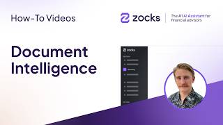 How to Use Zocks Document Intelligence