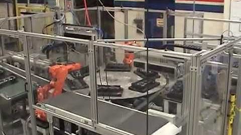 Automated Glue and Assembly Machine