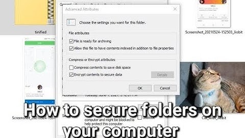 How To Password Protect a Folder on Windows 10   (No Additional Software Required in 2025)