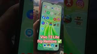 Vivo T3 Lite FRP remove ✅ #smartphone #nancy_mobile_2m #viralvideo #ytshorts #shorts