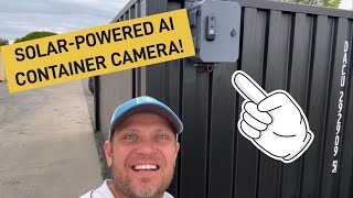 Solar-Powered AI Camera! #technology #solar #ai #camera #shippingcontainer by Simple Shipping Containers  297 views 3 weeks ago 4 minutes, 37 seconds