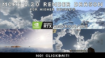 Best Shaders For Minecraft PE 1.20 Render Dragon Shader Mcpe (Android, iOS & Windows 10)Bedrock