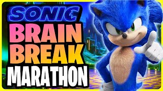 Sonic the Hedgehog Brain Break Marathon 🌭 Just Dance 🌭 Brain Breaks for Kids 🌭 Danny Go Noodle