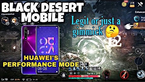 *NEW* HUAWEI NOVA 5T | BLACK DESERT MOBILE | ALL MAX GRAPHICS | PERFORMANCE MODE TEST
