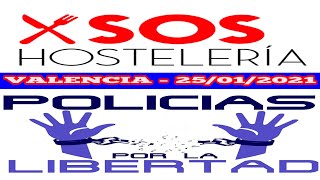 25-01-2021 - MANIFESTACIÓN VALENCIA - COLECTIVO HOSTELEROS