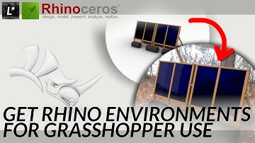 Query & Import Model Environments - Component explained - With example - Grasshopper 1 - Rhino 8