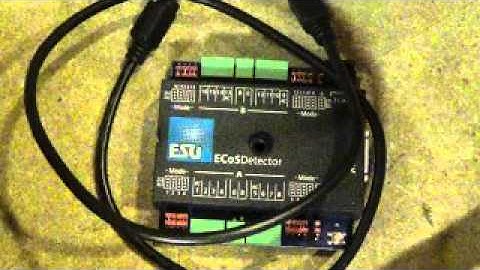 Installing A ESU ECoSDetector Part 1 Video 6