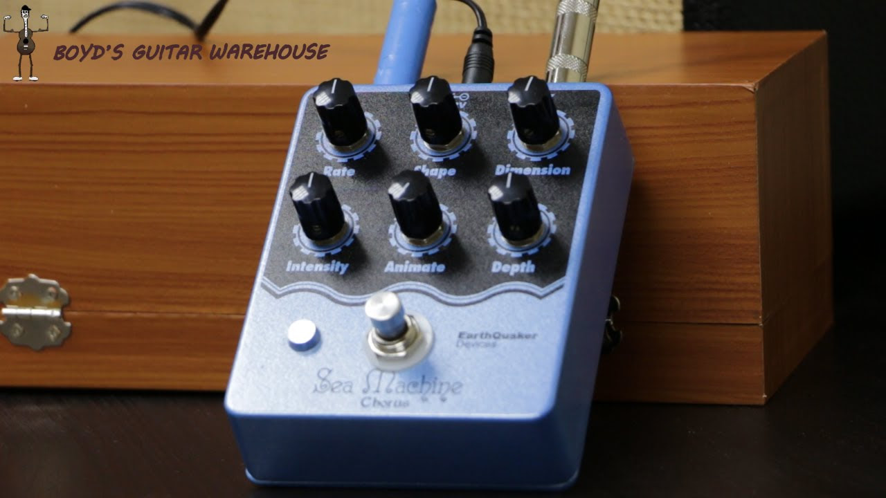 Earthquaker Devices Sea Machine V1 Chorus Demo - YouTube