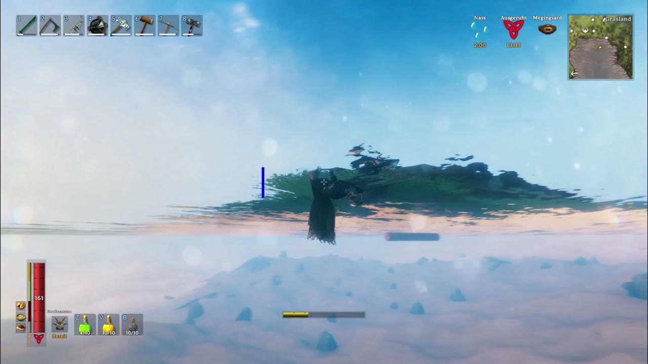 Valheim Diving Valheim swim underwater 1.1.2.beta YouTube