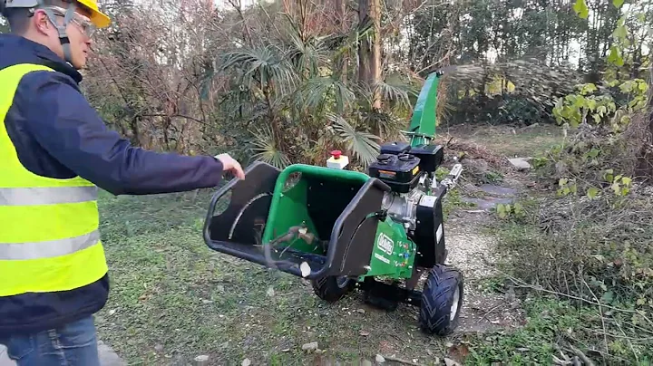 Wood chipper shredder